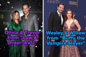 Olivia and Trevor from "SVU" and Wesley and Willow from "Buffy"
