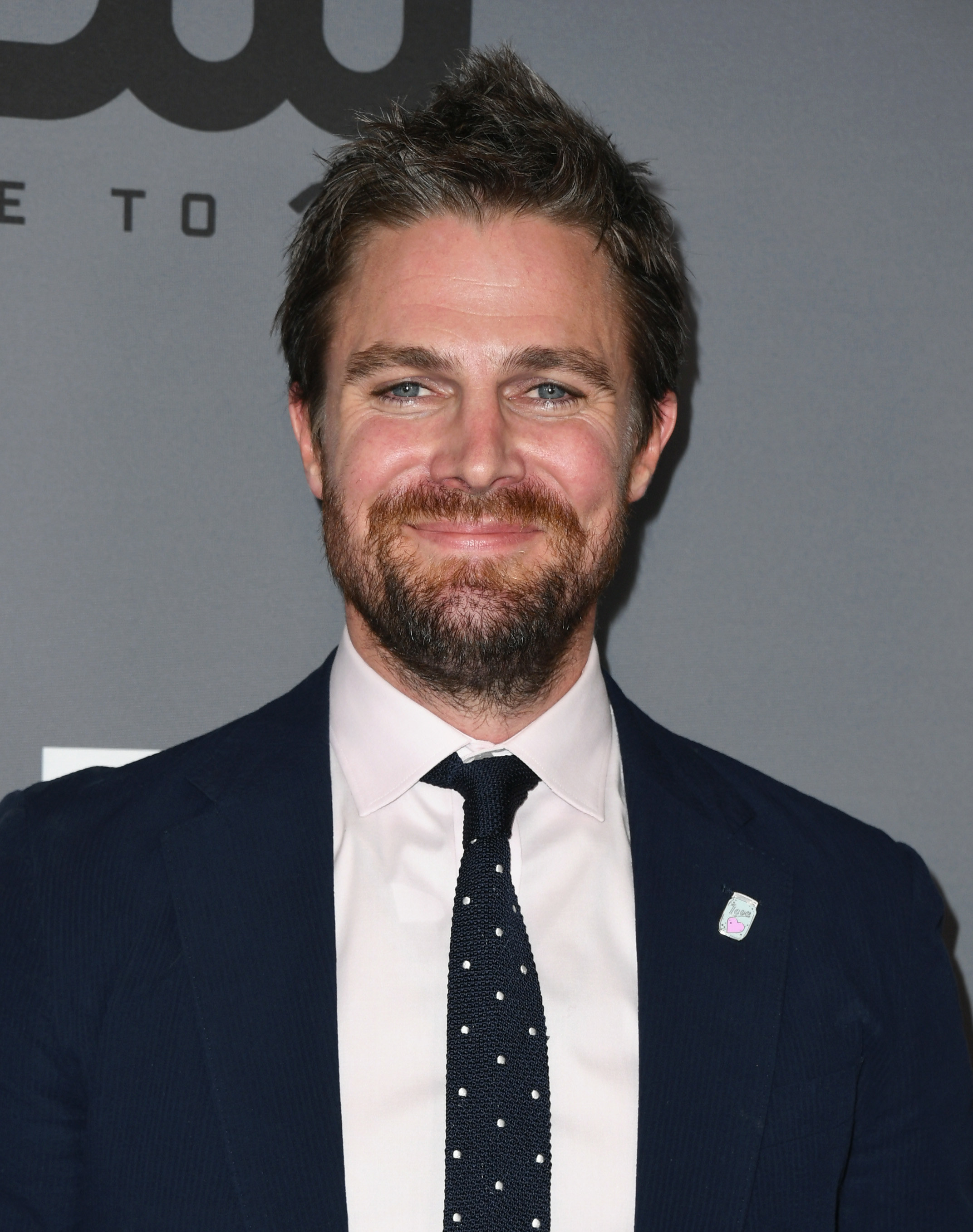 Stephen Amell on a red carpet