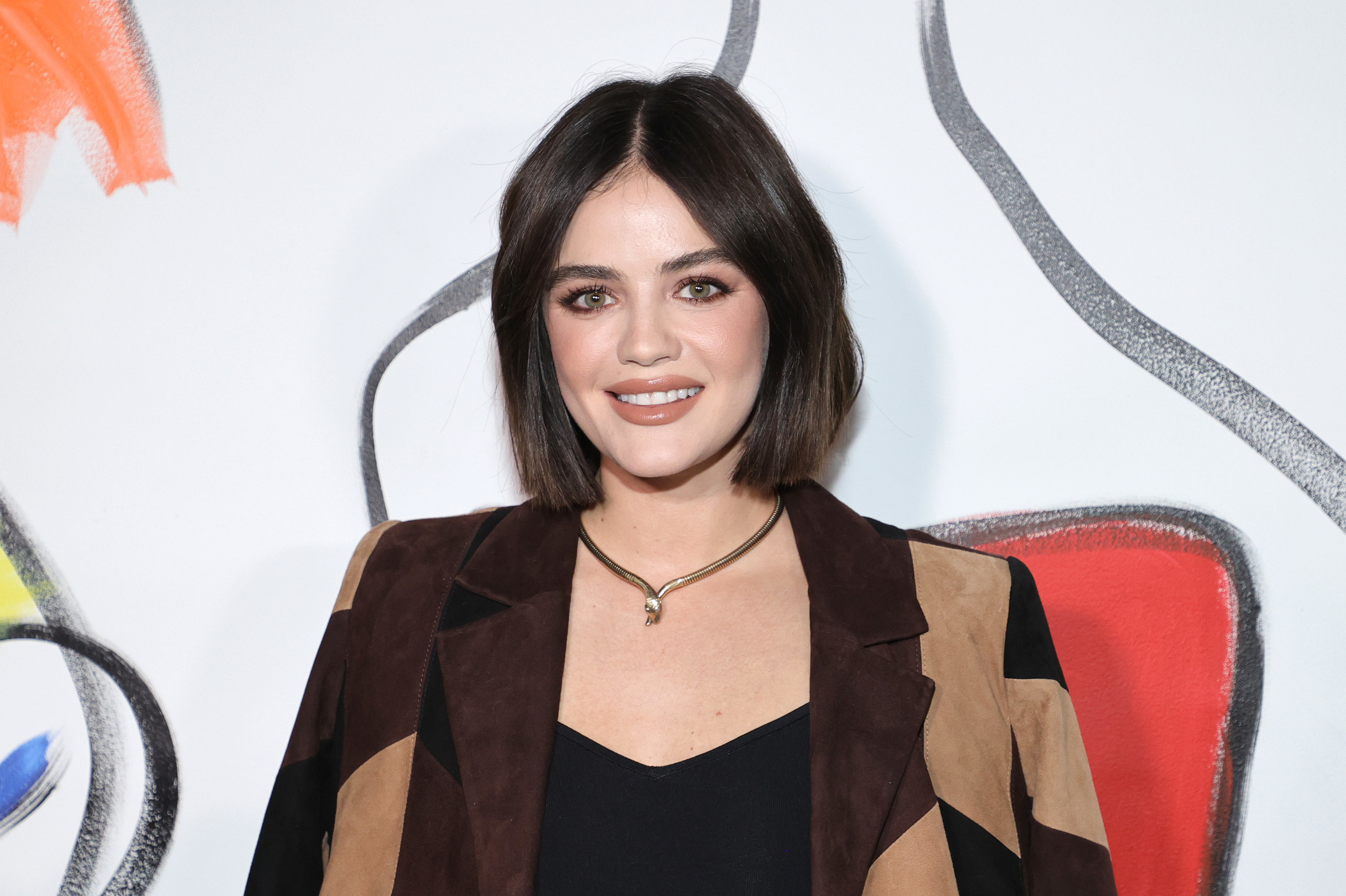 Lucy Hale smiling