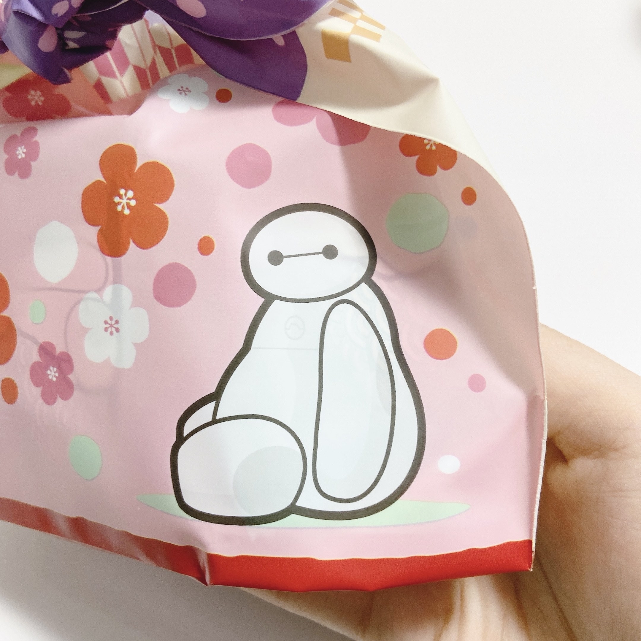 東京ディズニーランドのおすすめのお土産「おせんべい 巾着袋」
