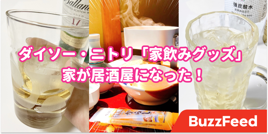 家が居酒屋になったわ ニトリ ダイソーの 家飲みグッズ が楽しすぎて酒進む進む