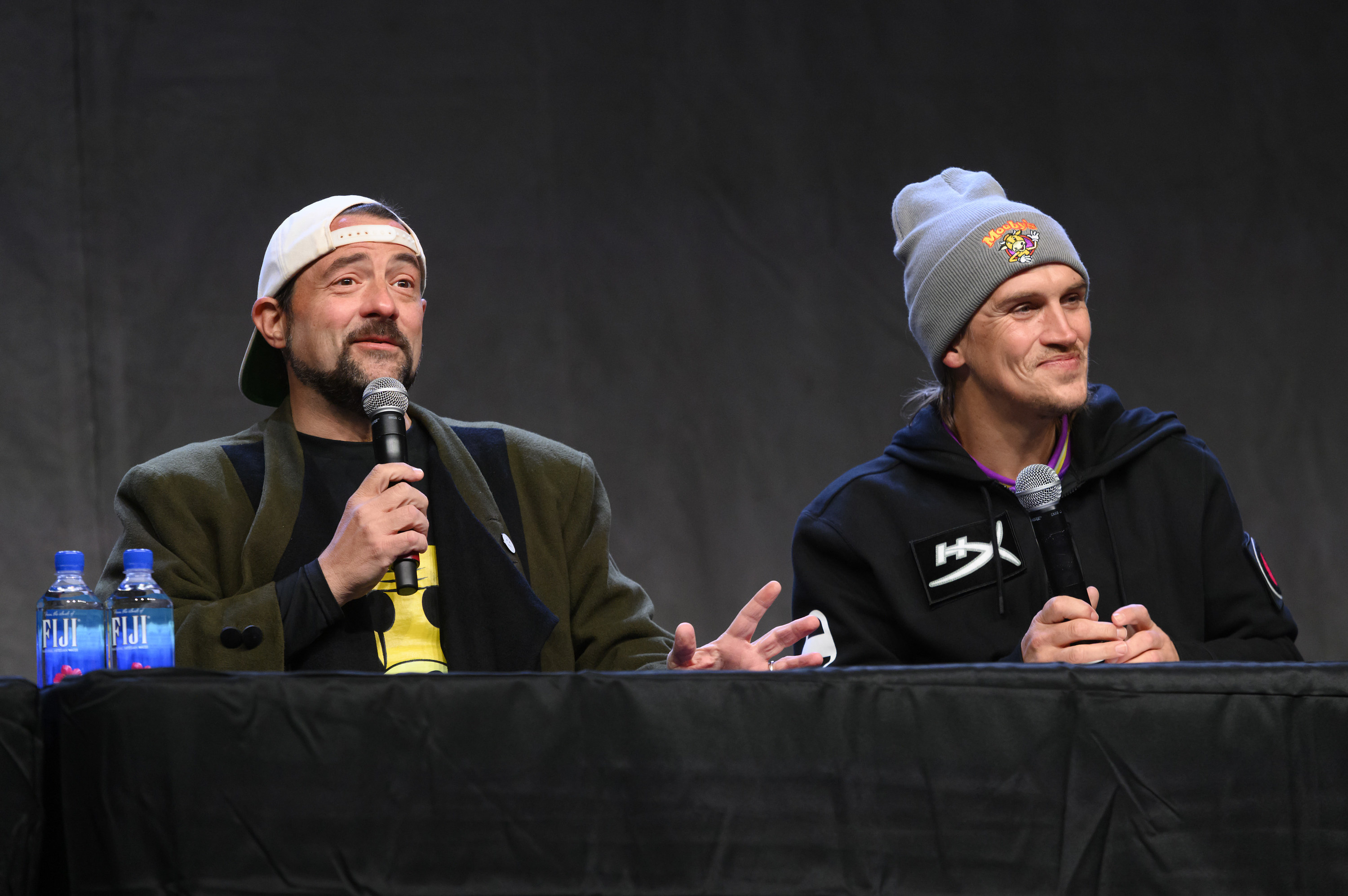 Kevin Smith and Jason Mewes record an episode of the &quot;Jay and Silent Bob Get Old&quot; podcast live