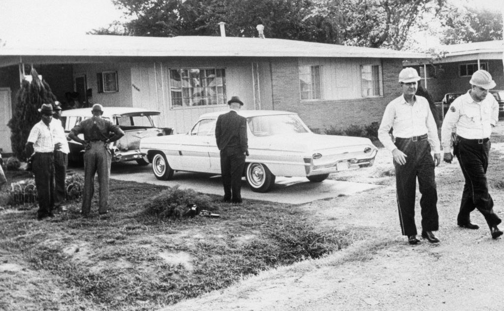 The home of Medgar Evers after the assassination