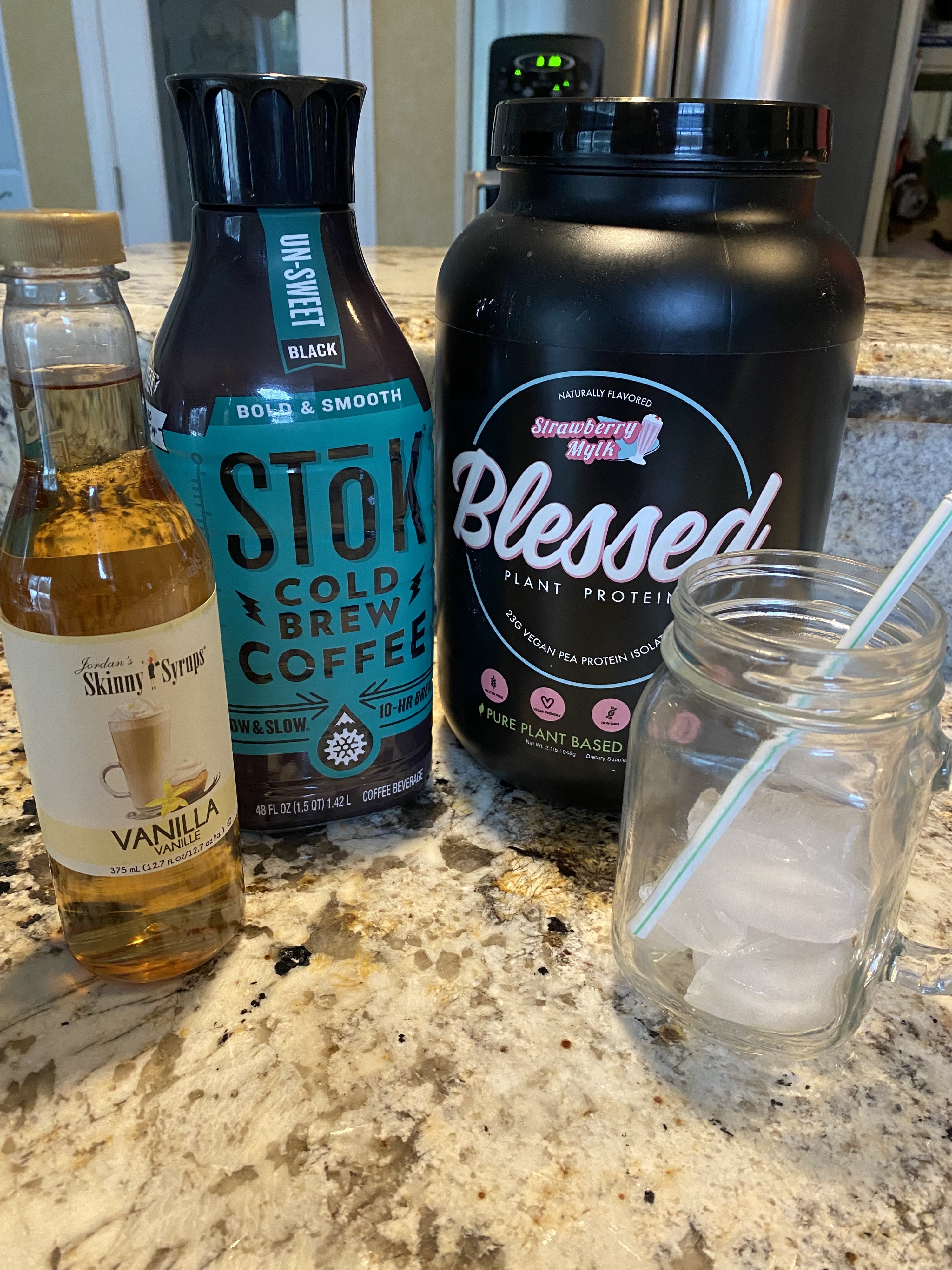 Protein Iced Coffee – My Plantiful Cooking