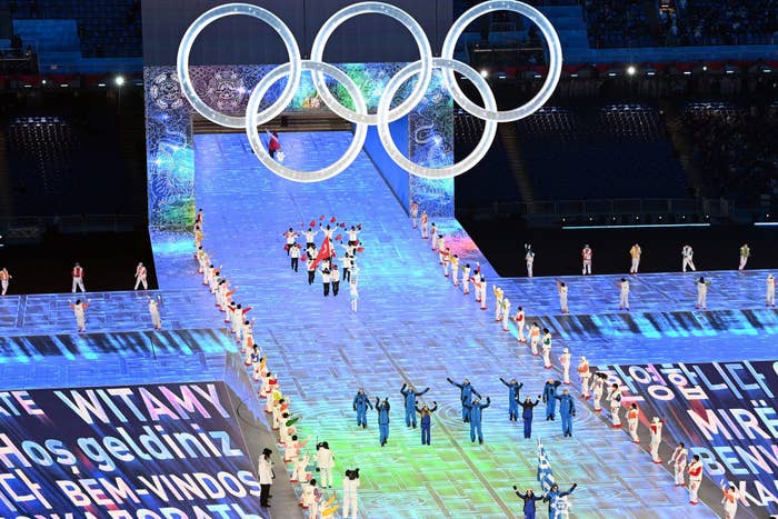 The opening ceremony of 2022 Beijing Winter Olympics