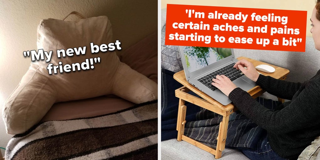 50 Products For Anyone Whose Preferred WFH Spot Is Their
Bed