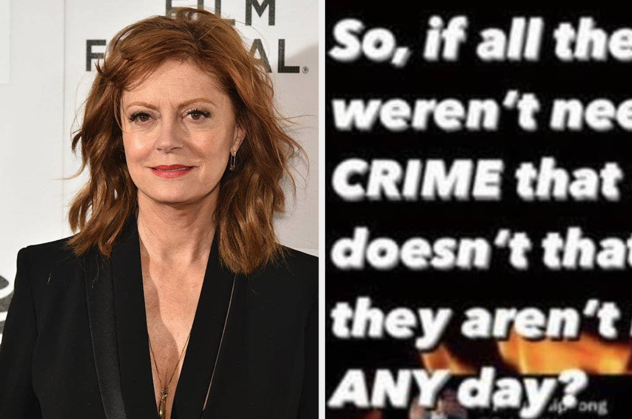 Susan Sarandon Apologizes For Police Tweet