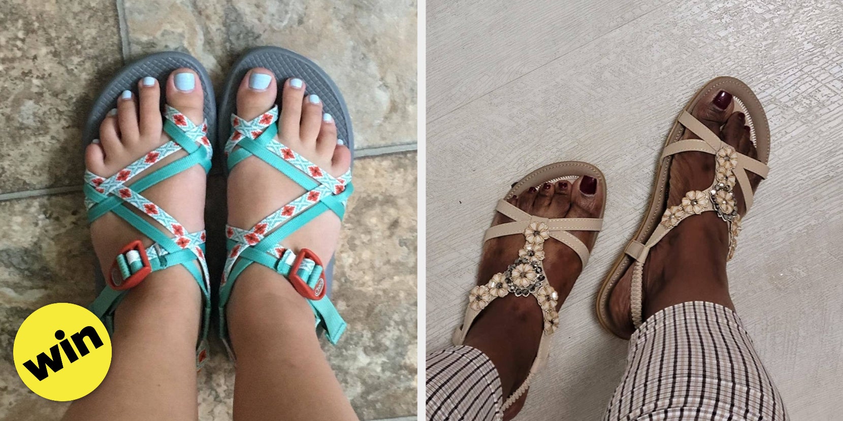 Thick Bottom Women Flip Flops, Beach Outdoor Ladies Slippers, Platform  Wedge Sandals, for Women (Color : 1 Double/B, Size : EU:37/US:7.5)