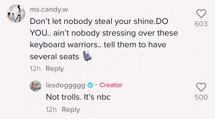 not trolls, it's nbc
