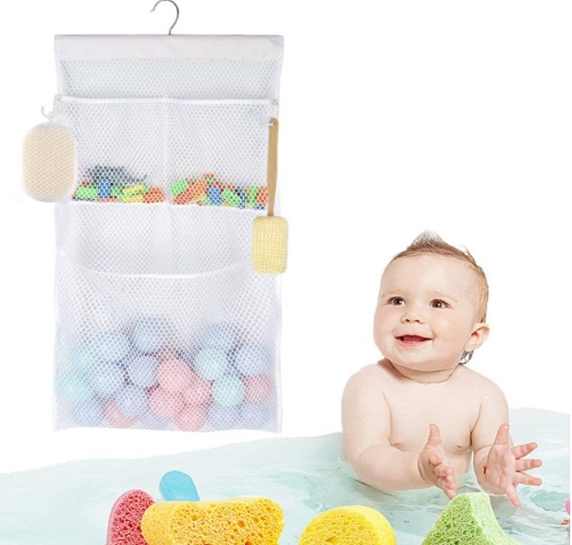 Organizador de juguetes de baño