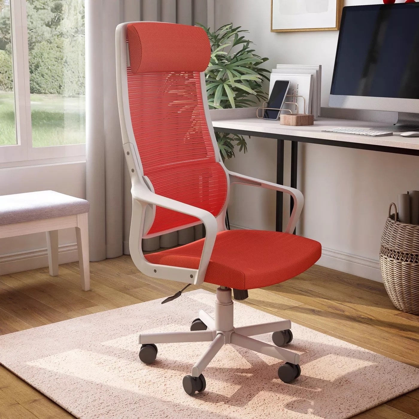 mesh ergonomic swivel office chair