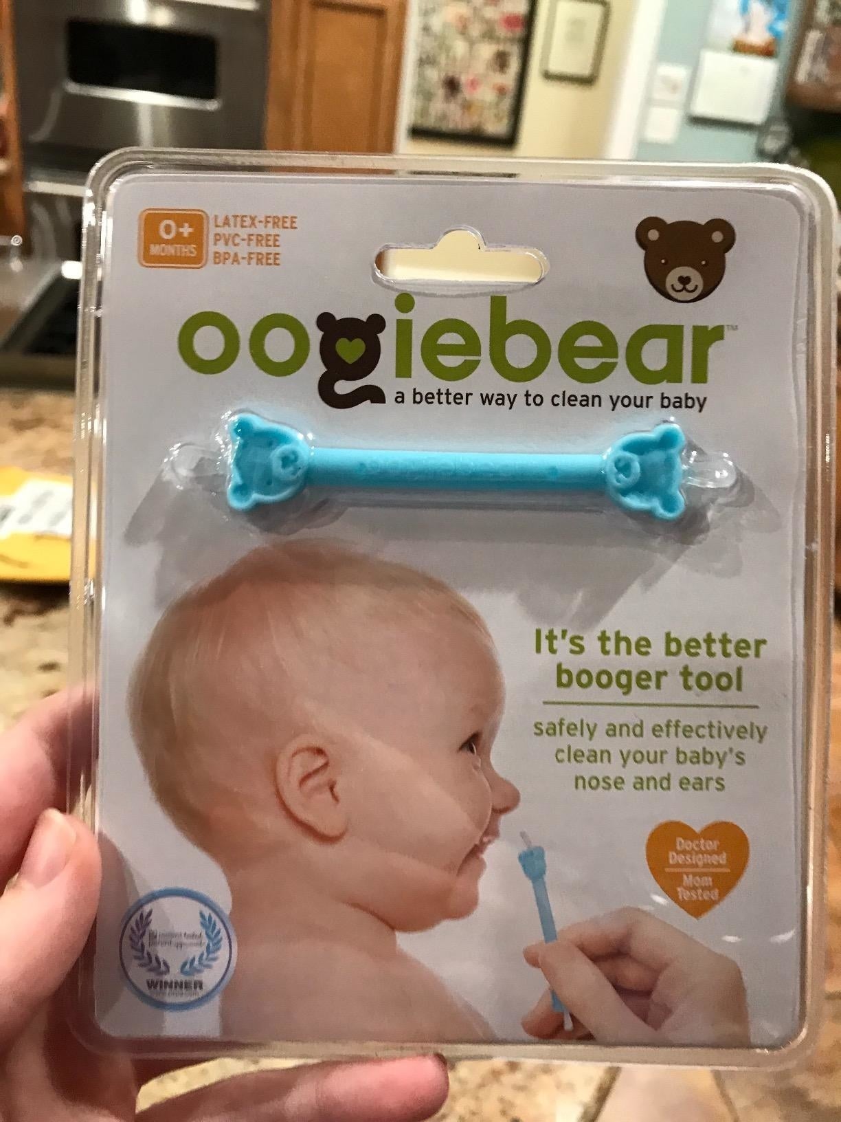  oogiebear Brite - Baby Nose Cleaner and Ear Wax Removal Tool.  Baby Gadget with Nighttime LED Light. Safe Snot Booger Picker for Newborns,  Infants & Toddlers : Baby