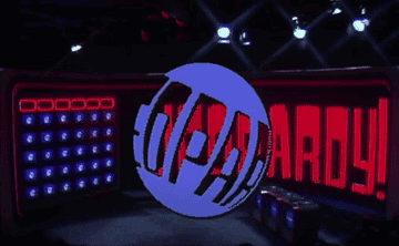 the old jeopardy logo