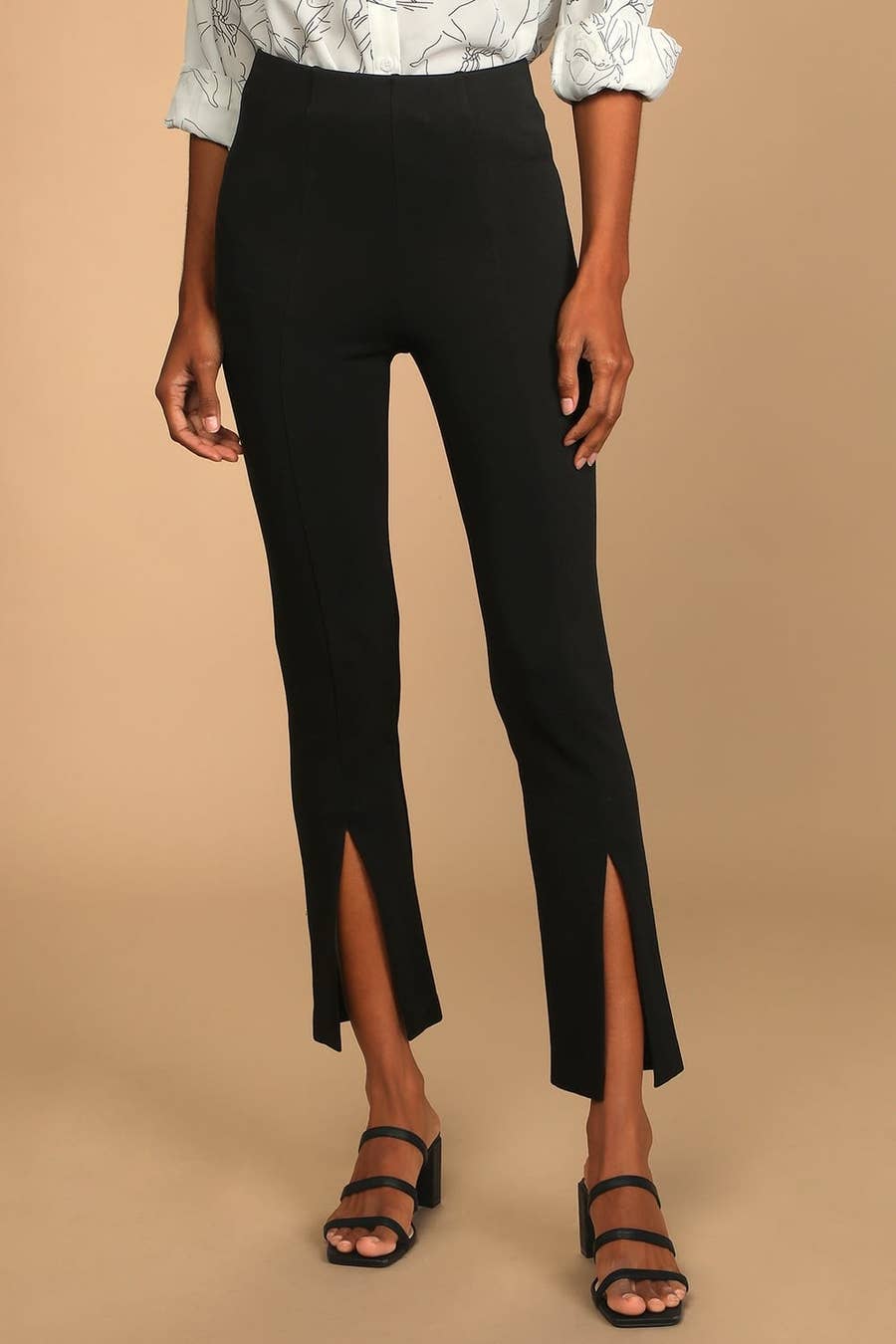SUPER EXTRA LONG Leggings HIGH WAIST Cotton or Wet Look SIZE Uk 8-20 Tall..
