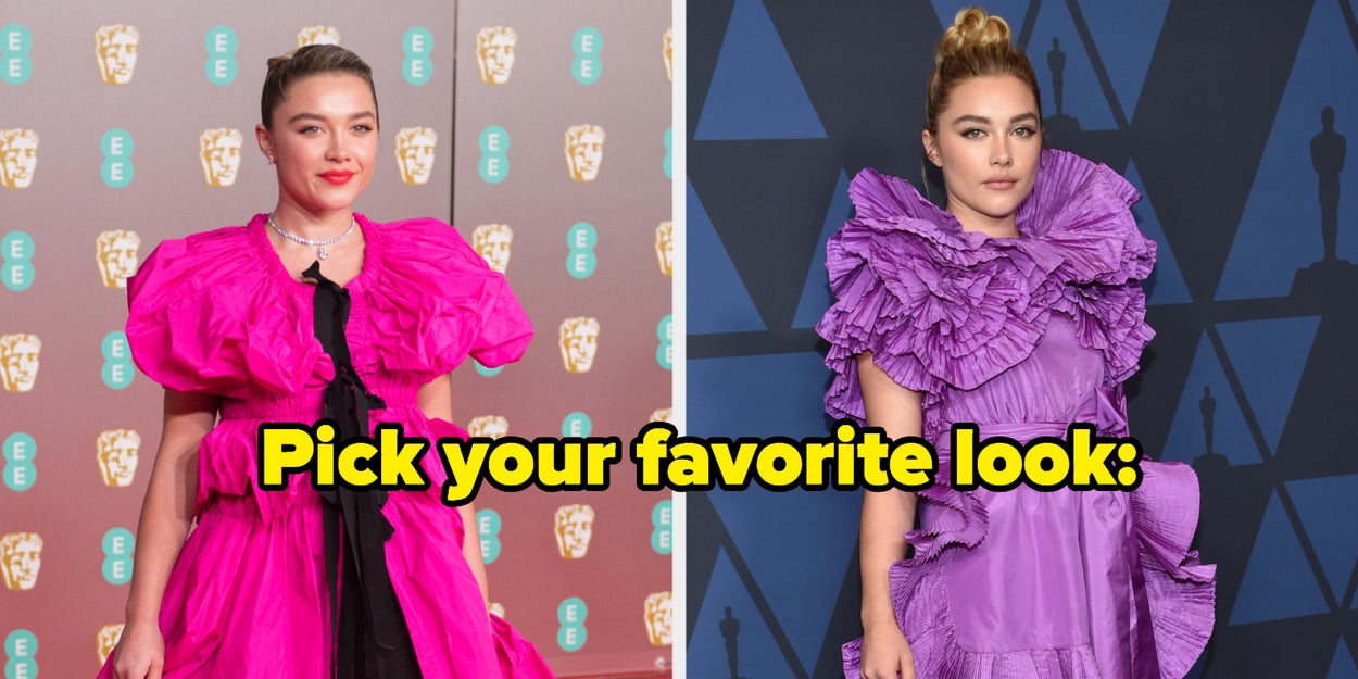 You Can Only Pick One Iconic Florence Pugh Look For Every
Color Of The Rainbow, And Sorry, But It’s Pretty Hard
