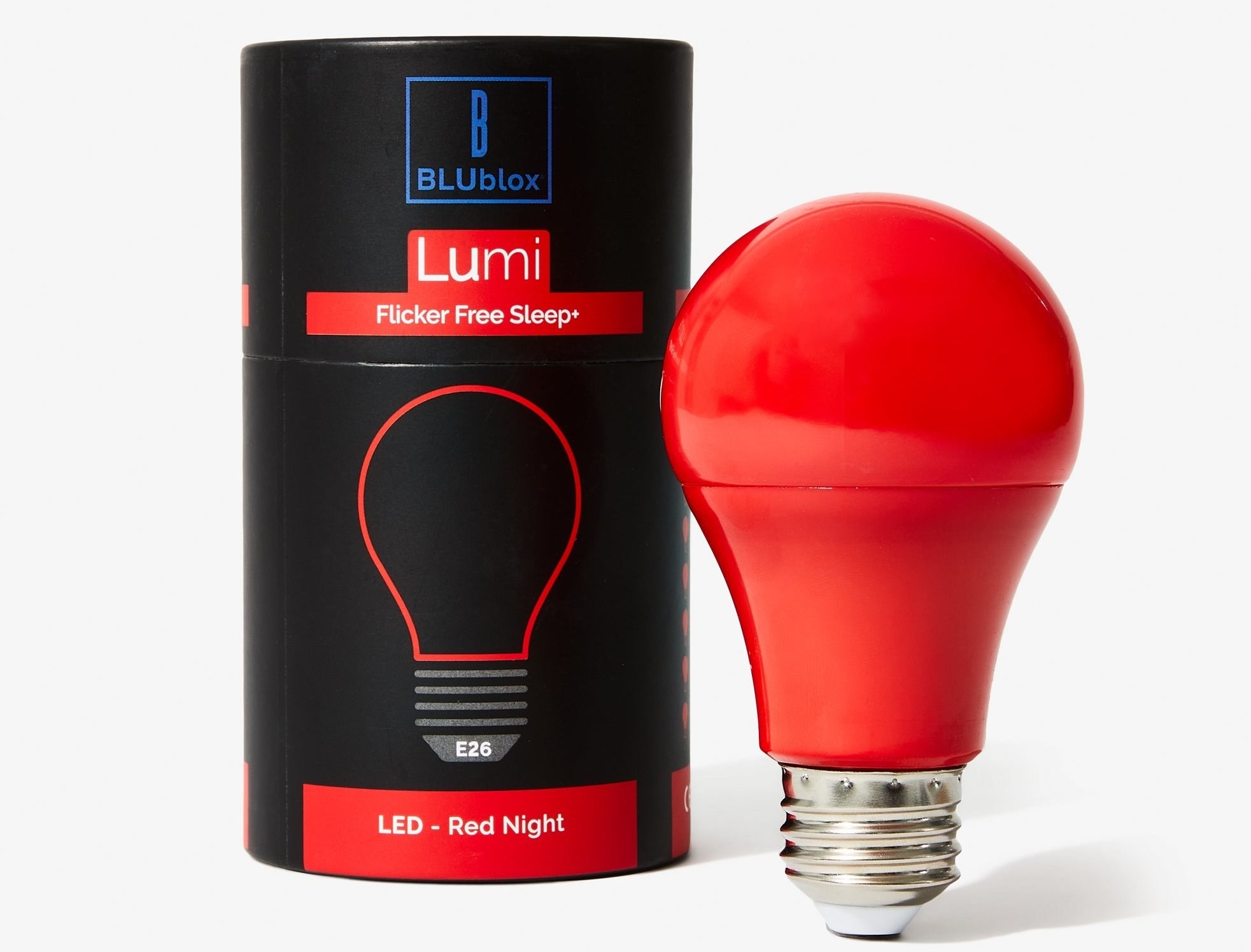 The red sleep light bulb