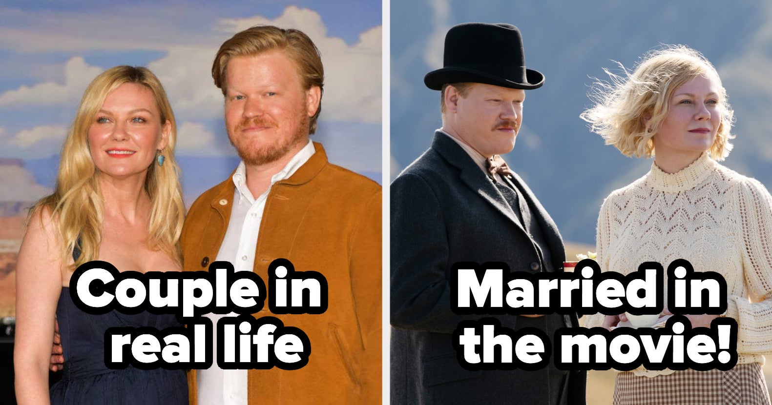 Kirsten Dunst And Jesse Plemons Are Now An Oscar-Nominated Power Couple For Their Work In "The Power Of The Dog"