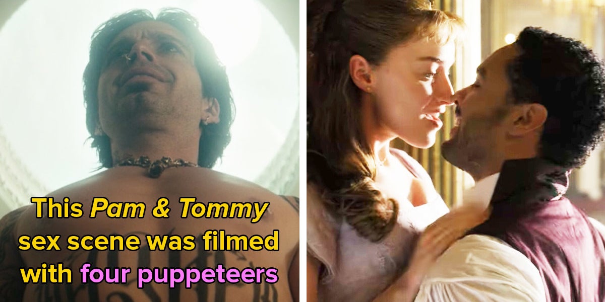Sebastian Stan’s Nude Scene On “Pam & Tommy”
Included 4 Puppeteers, And 28 More Facts About These Sex
Scenes