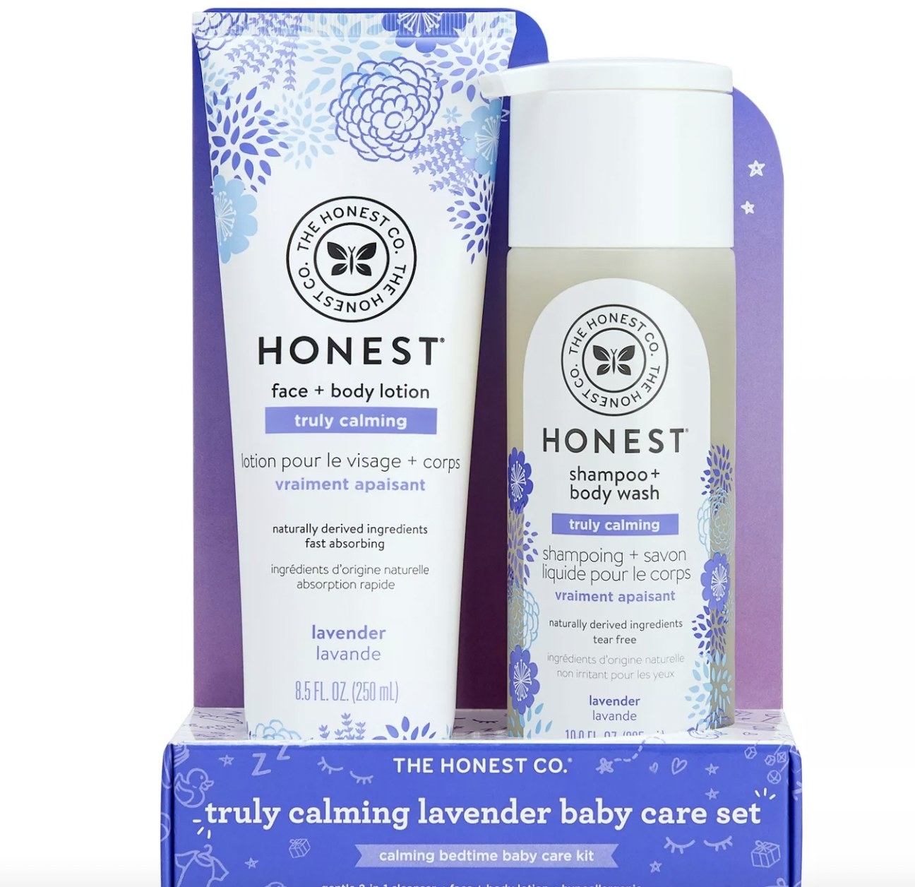 Honest baby wash and lotion