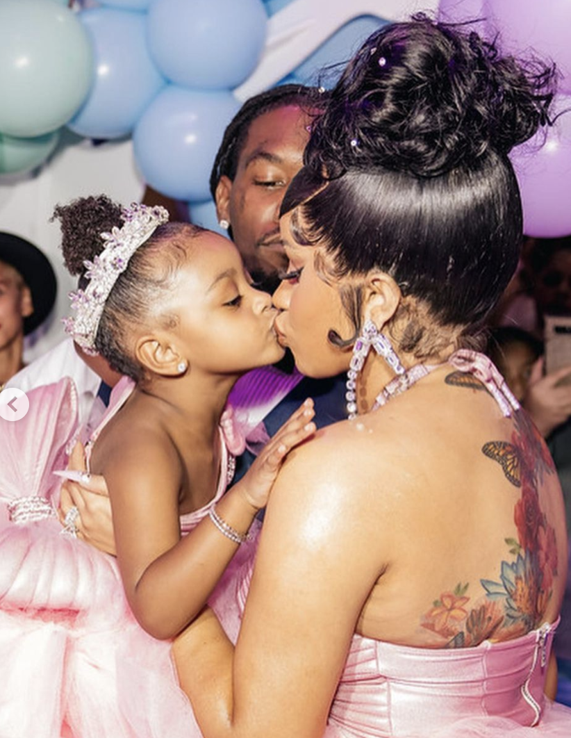 Cardi B sparks debate as she treats her daughter Kulture, 3, to