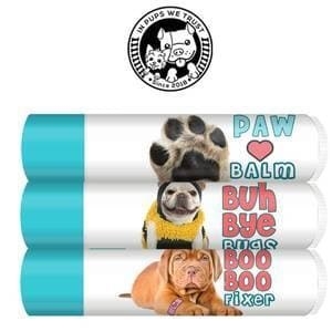 Three tubes of healing balms for dogs