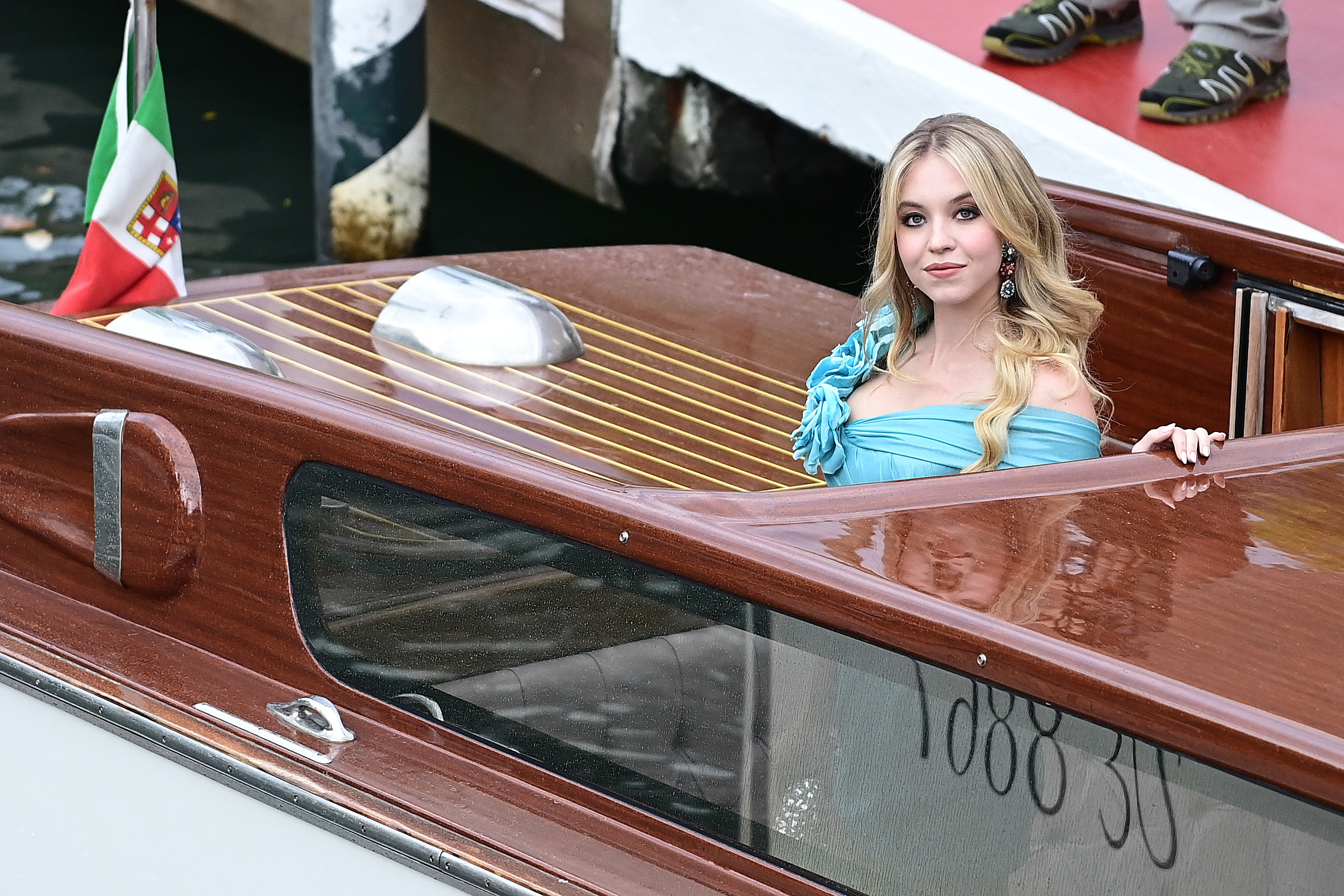 Sydney on a small luxurious boat at an event