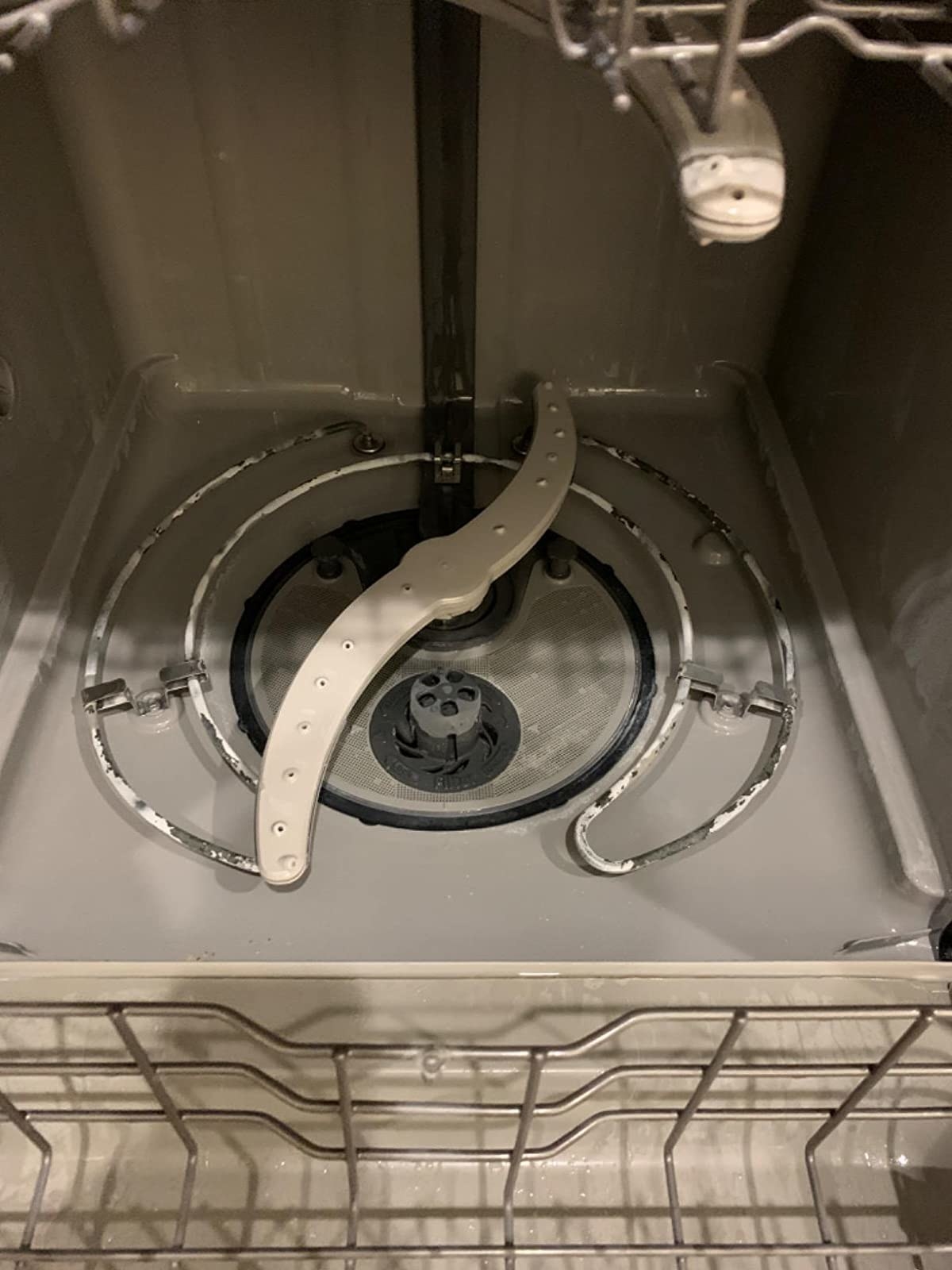 the same dishwasher now clean