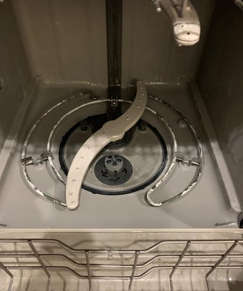 the same dishwasher now clean