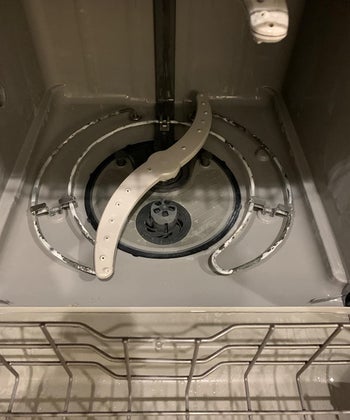 the same dishwasher now clean
