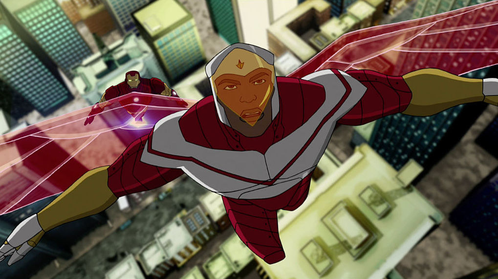 Falcon in Marvel&#x27;s Avengers Assemble show