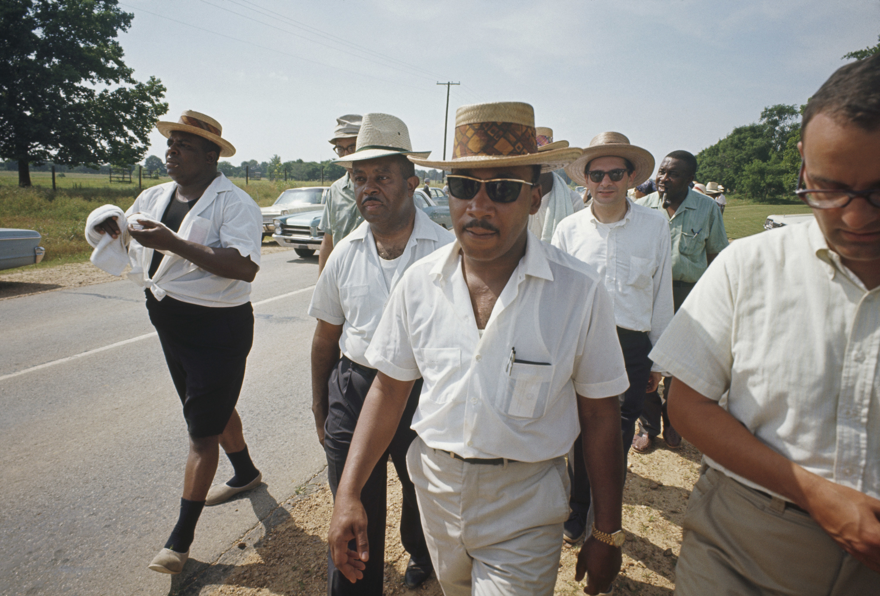 Dr. King marching