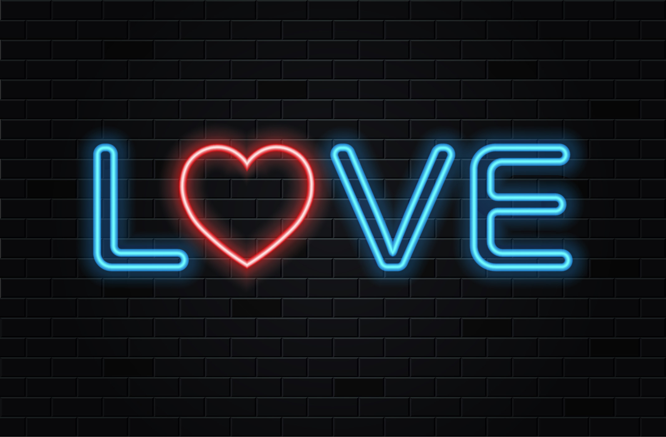 neon sign that says &quot;love&quot;