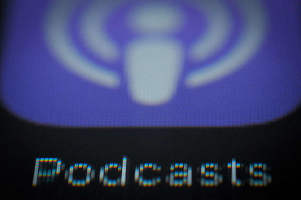 podcast symbol on iphone