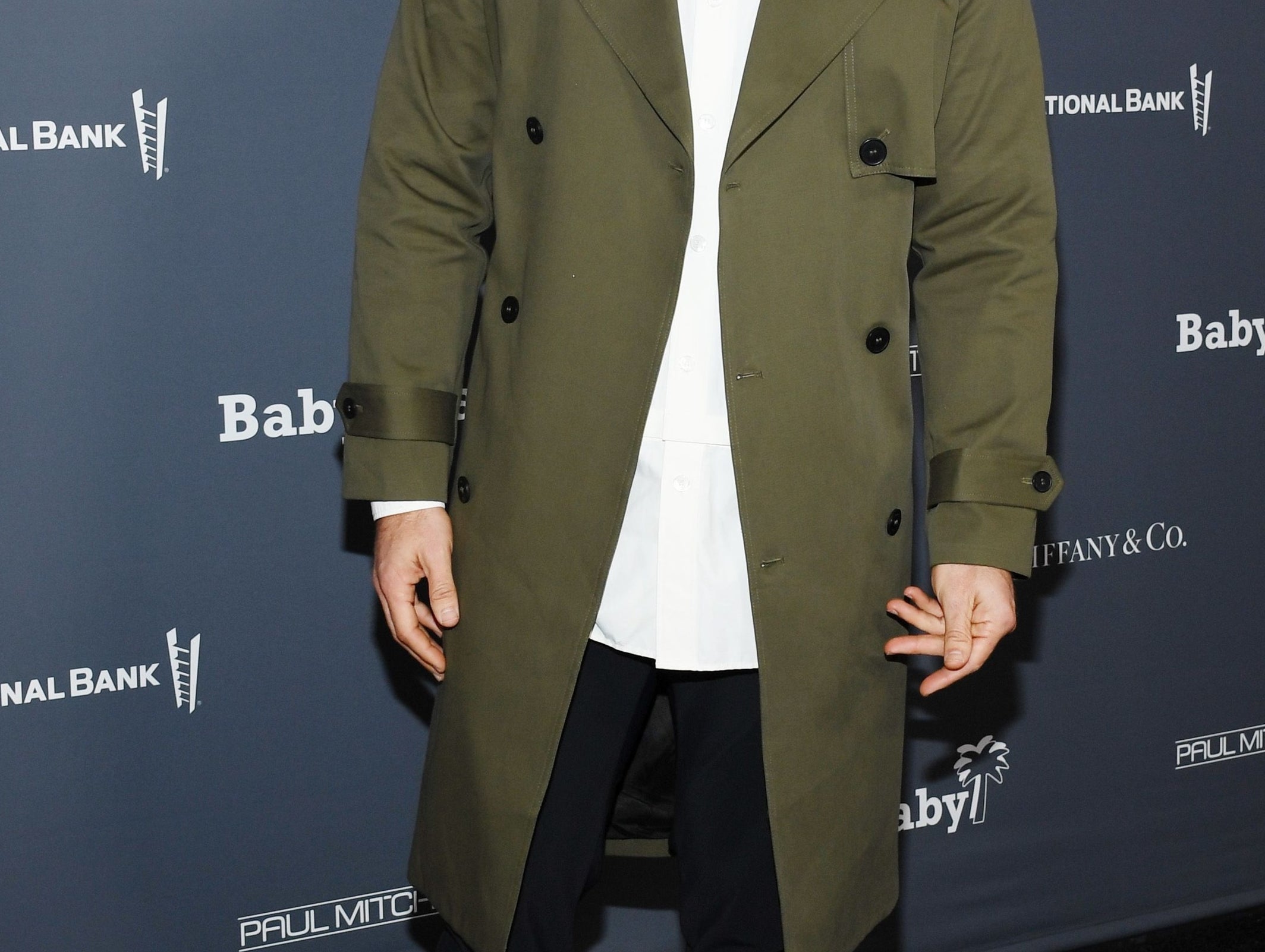 A closeup of Colton at an event