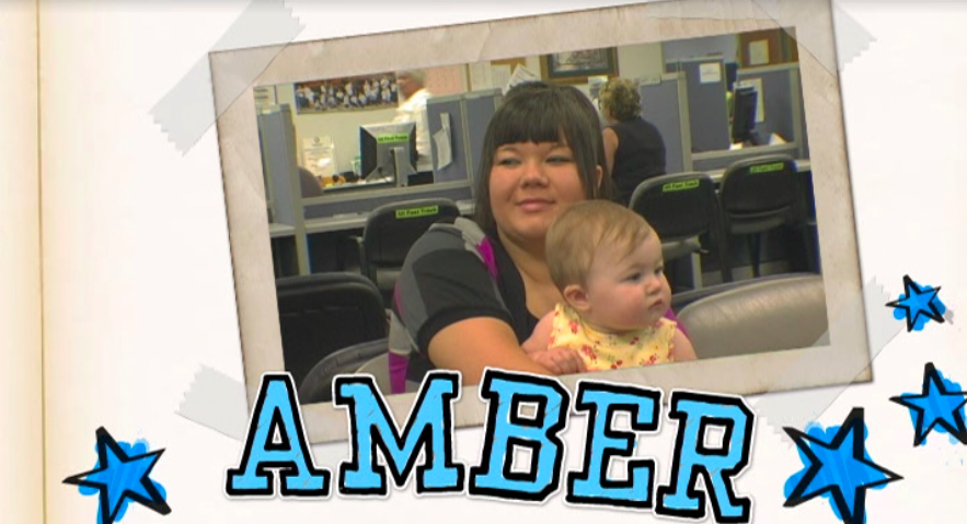 amber and leah from the teen mom opening credits