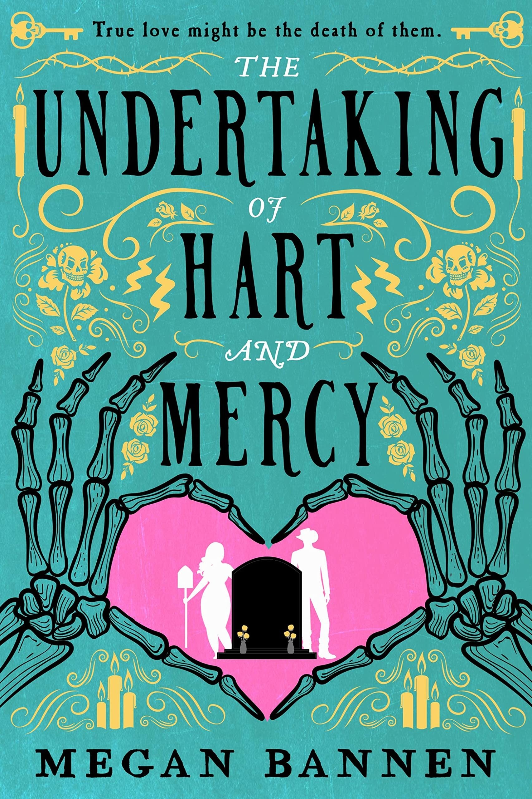 The Undertaking of Hart and Mercy cover. Book by Megan Bannen.