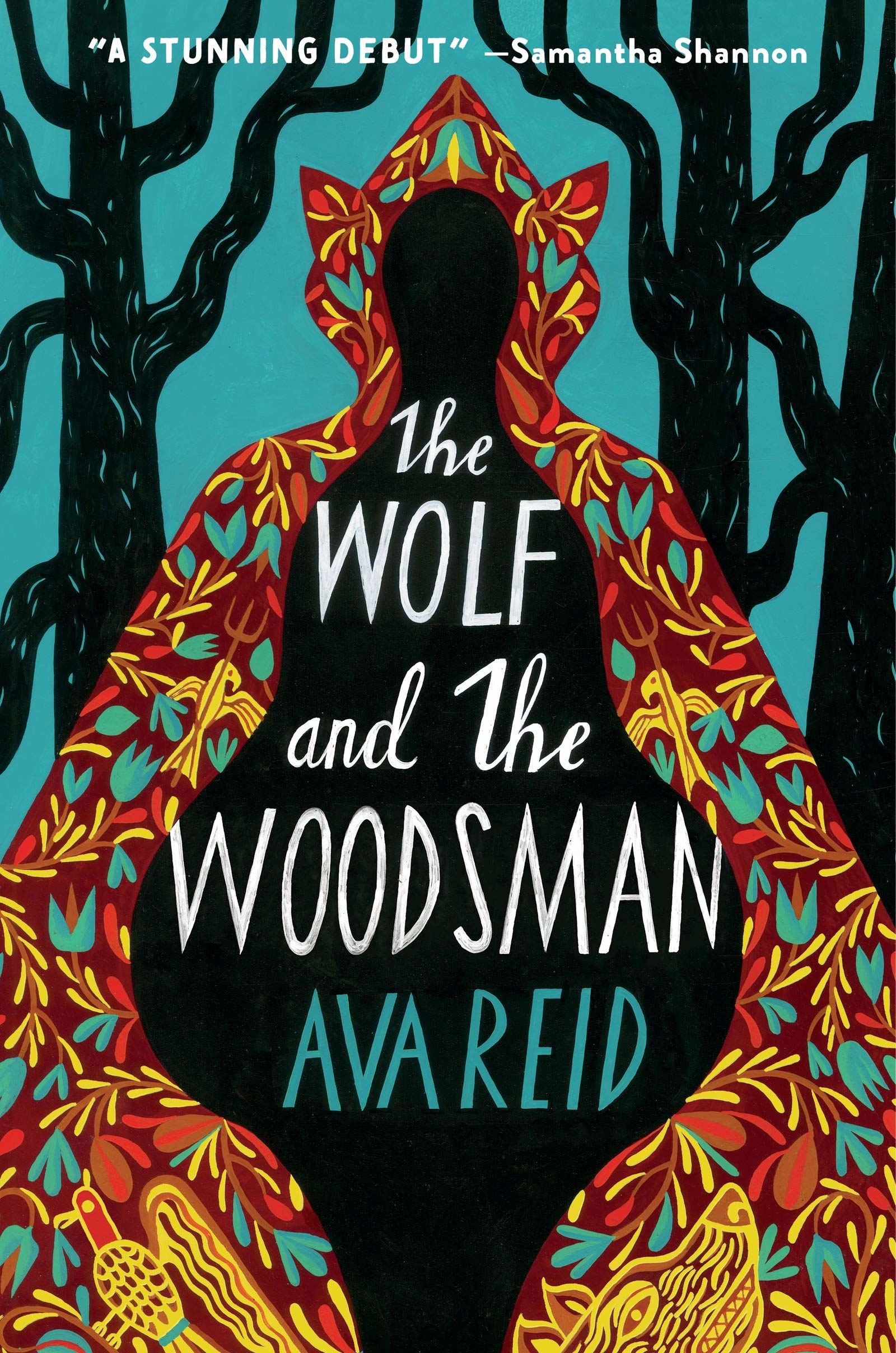 The Wolf and the Woodsman book cover. Book by Ava Reid.