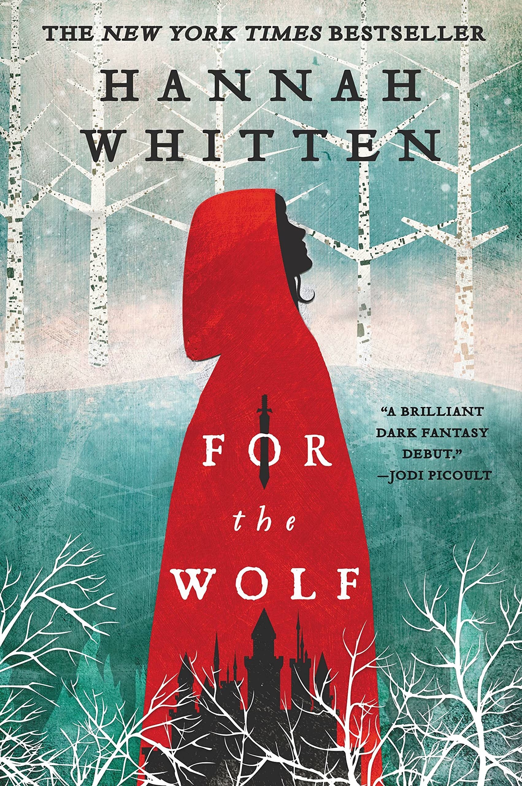 For the Wolf cover. Book by Hannah Whitten.