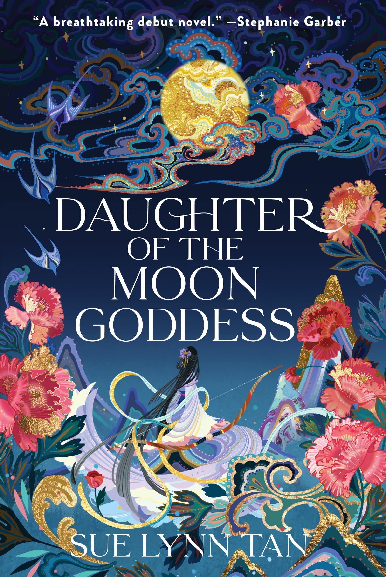 Daughter of the Moon Goddess cover. Book by Sue Lynn Tan.