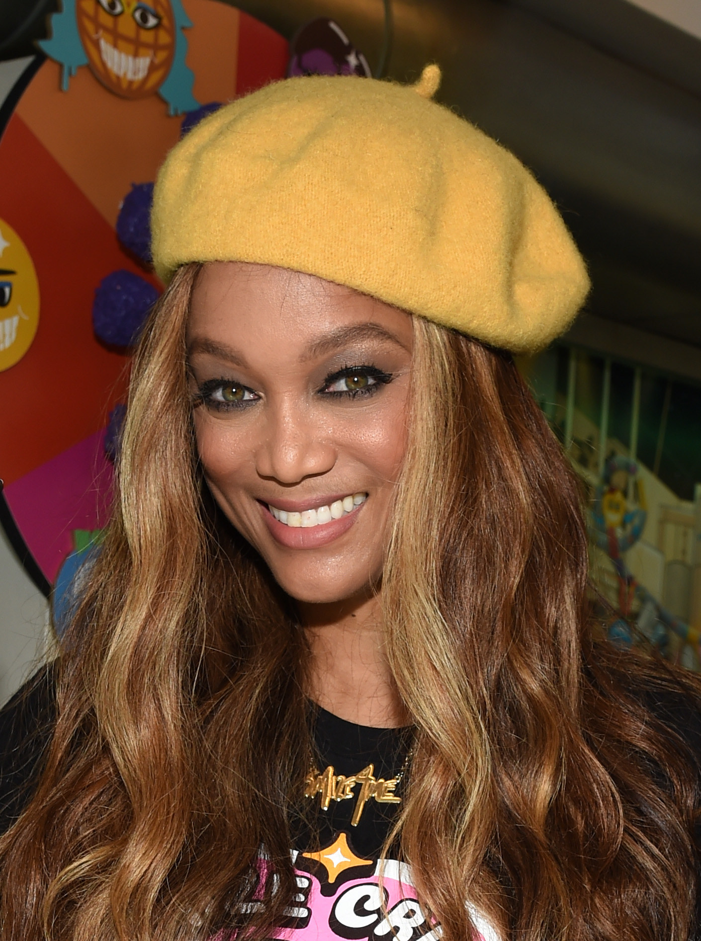 Tyra Banks hosts the grand opening of her new ice cream shop &quot;SMiZE Cream&quot; on July 02, 2021