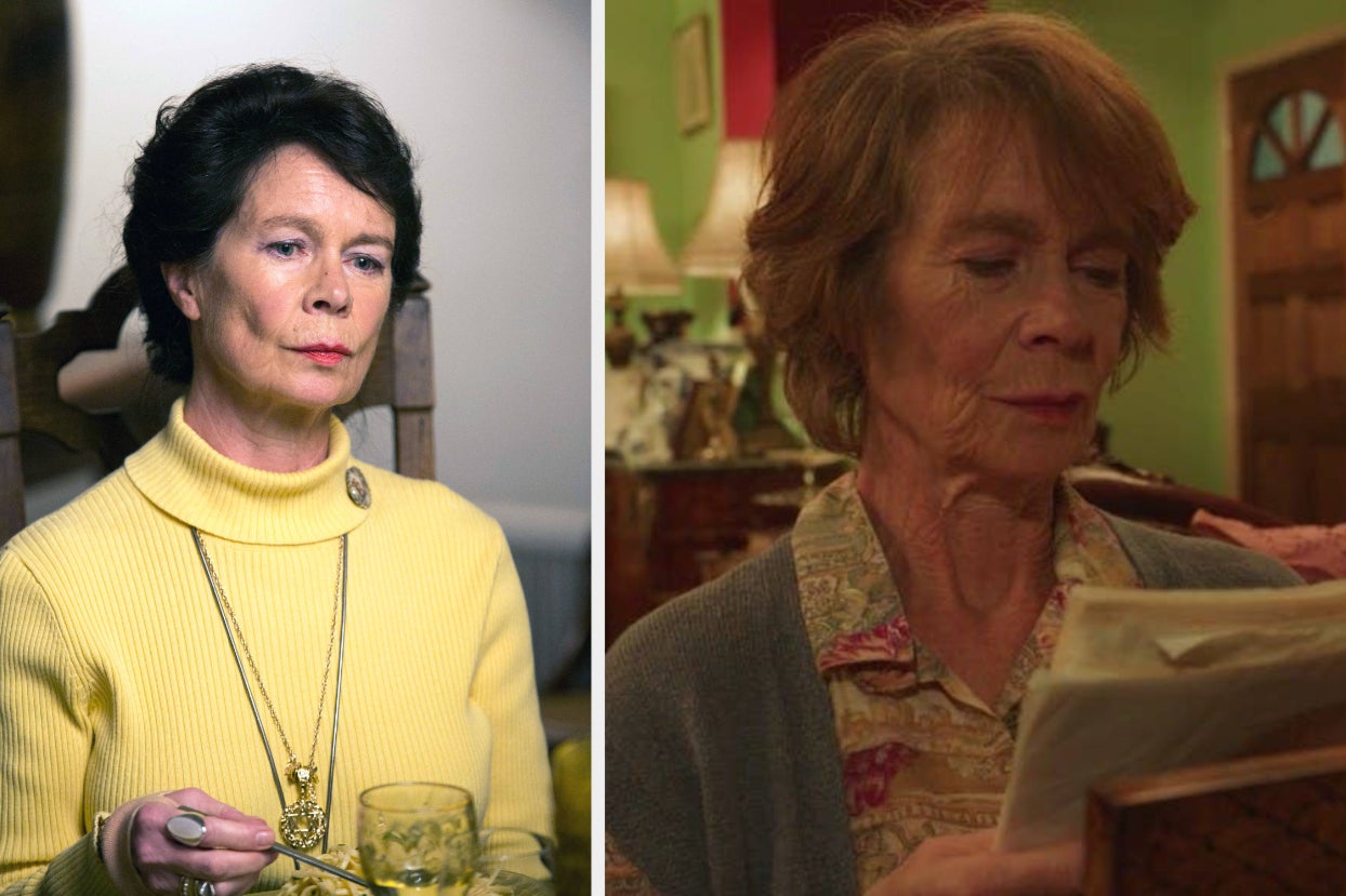 Phil wears a yellow shirt and looks into the distance