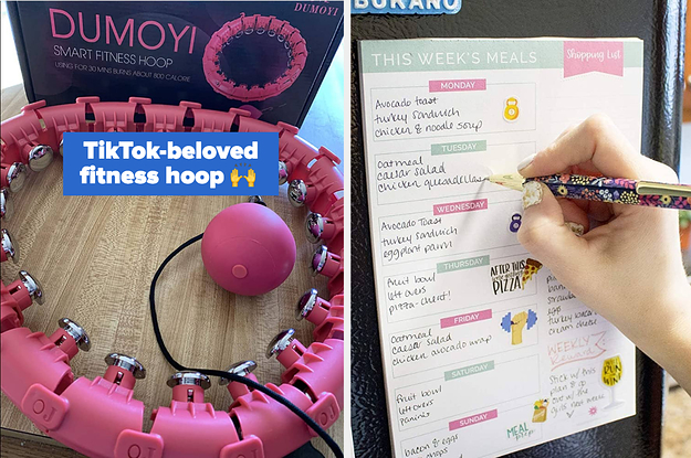 fitness hoop and meal prep 