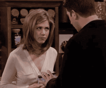 Rachel says to Ross, How do you expect me to grow if you wont let me blow