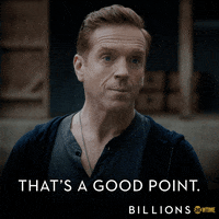 gif of man saying that&#x27;s a good point