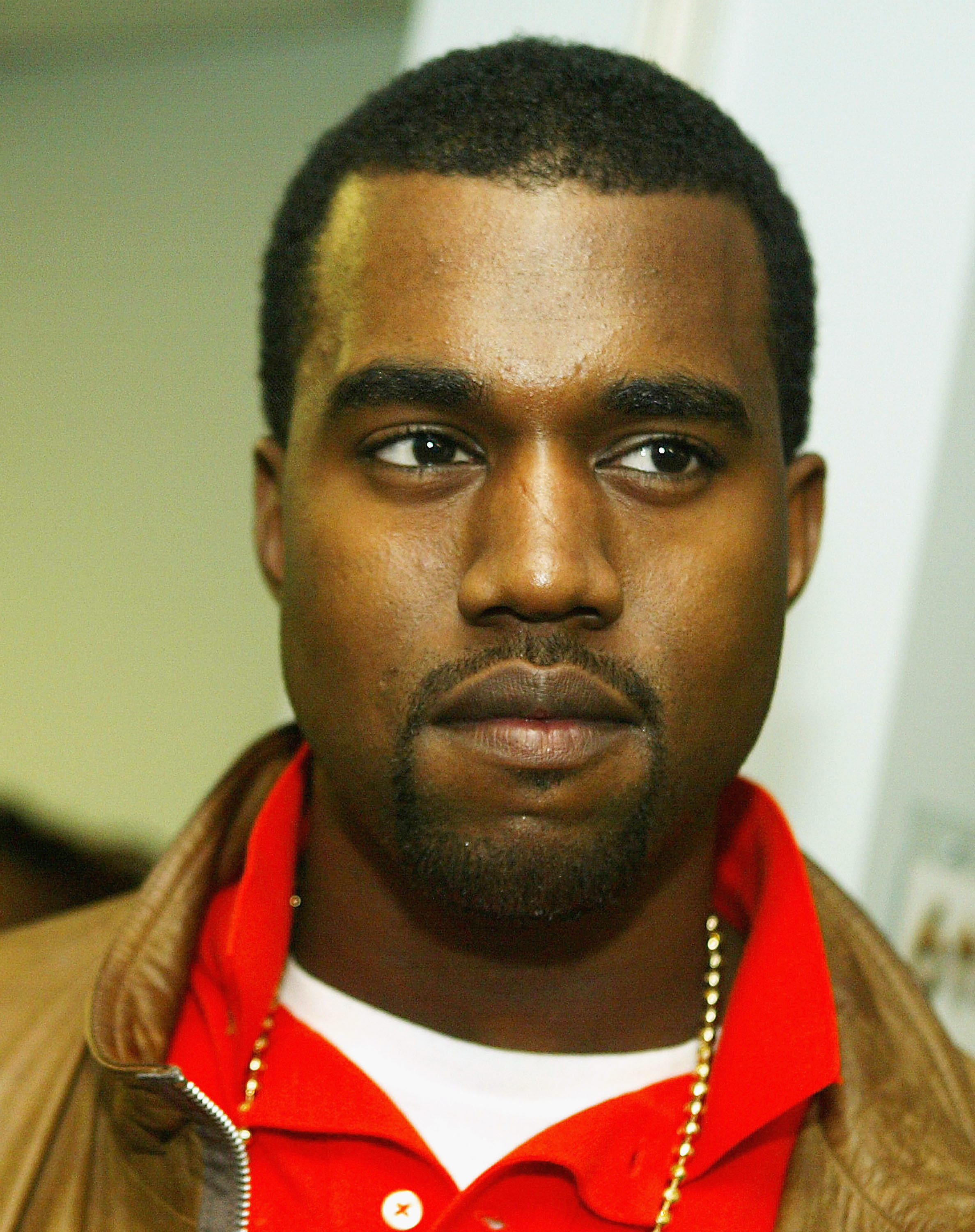 Kanye West poses backstage at Stevie Wonder&#x27;s 9th Annual House Full of Toys Benefit