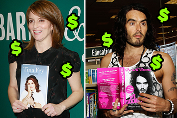 14 celebridades que receberam MUITO dinheiro para escrever livros sobre si mesmas