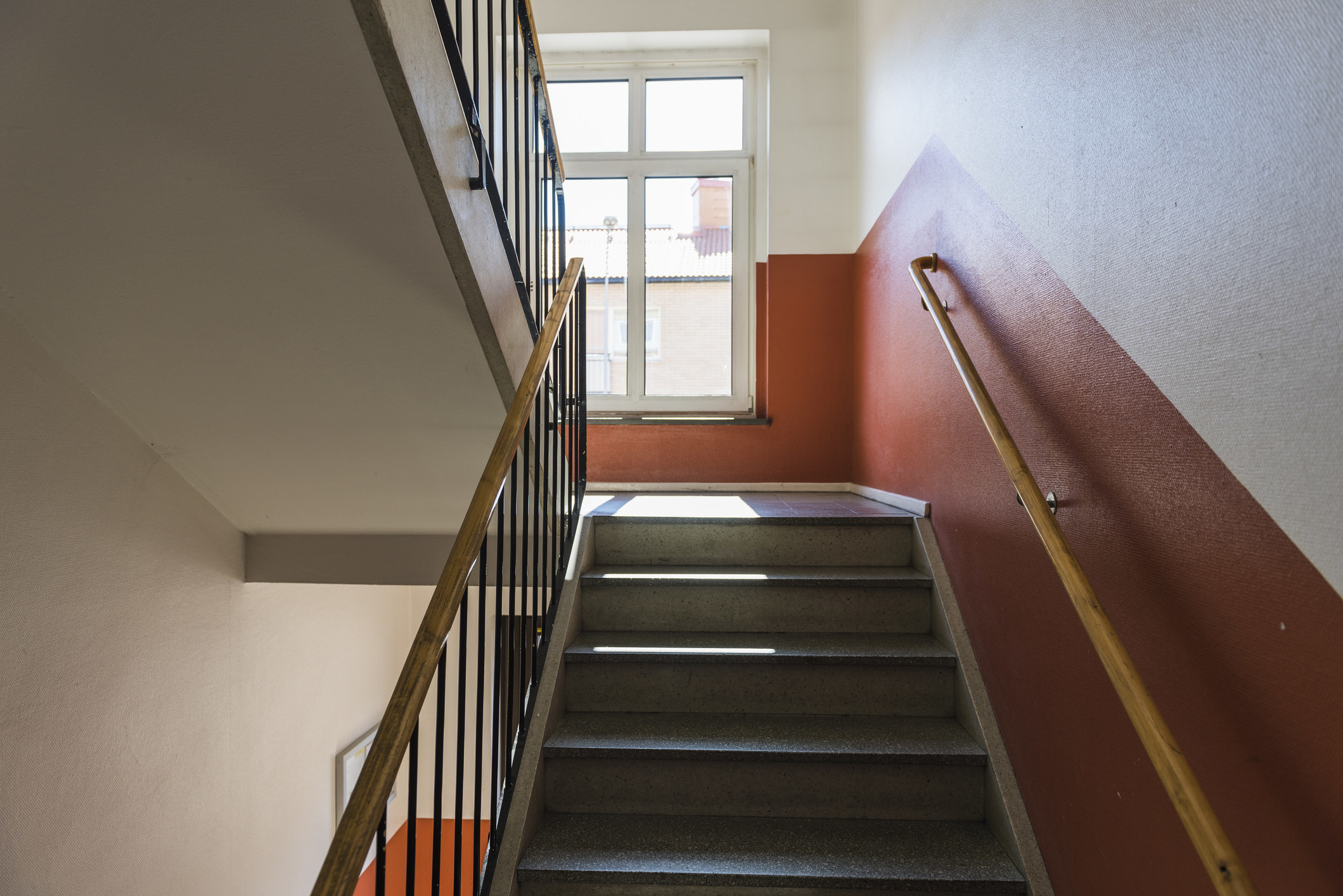 A stock photo of a staircase