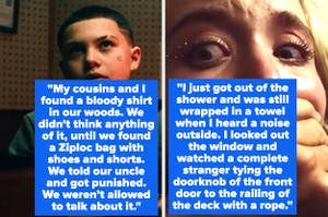 (Left) Javon Wanna Walton as Ashtray on "Euphoria" (Right) Sydney Sweeney as Cassie on Euphoria tries to stay quiet in "Euphoria"