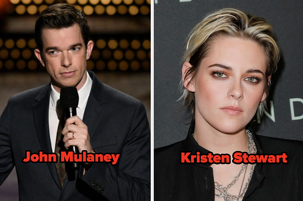 John Mulaney and Kristen Stewart