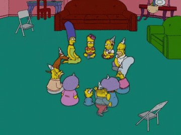 Kids playing Duck, Duck, Goose